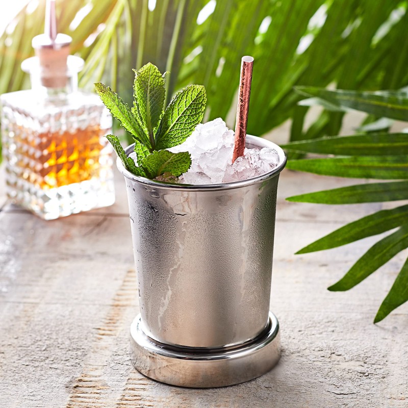 bar@drinkstuff Stainless Steel Julep Cup 14oz / 400ml - Vintage