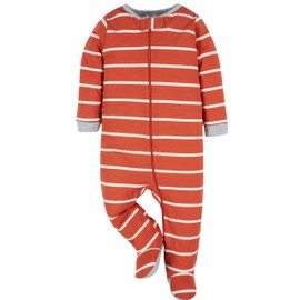 Onesies Brand Baby Boys - Pack de 4 pies Sleep 'N Play, Oso, 3-6 Meses