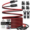 Feotech Twin Wire 40FT Solar Extension Cable - 10AWG (6mm²)