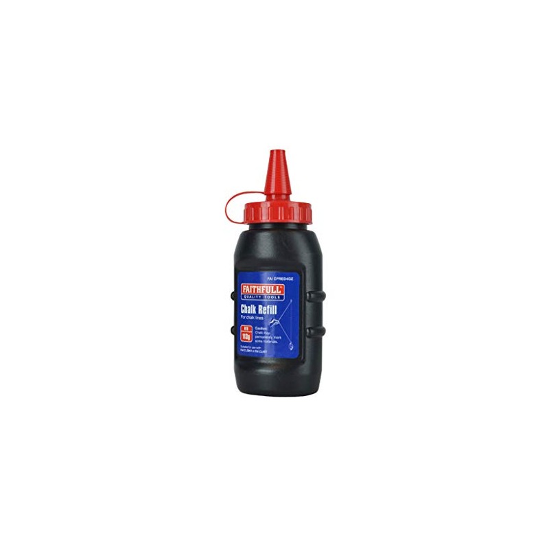 Faithfull Chalk Powder Red 113g