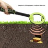 LED Metal Detector Round Head and Short Rod Handheld Metal