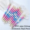 2pcs Acrylic Nail Brush, Nail Art Clean Up Brushes, Painting