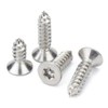 FarDeer Stainless Steel Flat Head Self-Tapping Screws M4/M5 Security Sheet