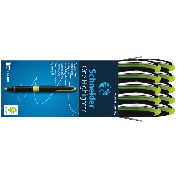 Schneider One Highlighter Yellow