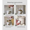 LSL LoveStyle Living Glass Tea Pot with Infusers for Loose