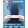 Neck Fan with Water Mist Spray,Misting Cooling Personal Fans for