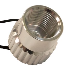 Scuba Choice Scuba Regulator Dust Cap for DIN First Stage (Silver), Aluminum Dive Cover Protects Threads from Dust and Water Damage, Essential Diving Gear and Maintenance Protection