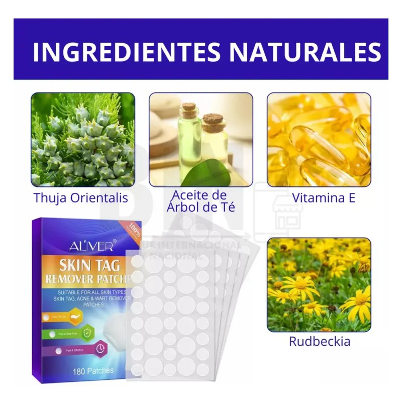 Parches Aliver Antiacné Pack 180 Unidades Día/noche Todo Tip