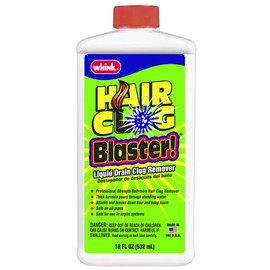 Whink 6216 Hair Clog Blaster Drain Clearer, 18 oz