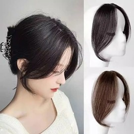 Goddess bangs long bangs side bangs flip-up wig (KYR-WFFZK9S) 03 side bangs-light brown / 여신앞머리 긴앞머리 사이드뱅 앞머리 넘기기 가발 (KYR-WFFZK9S) 03사이드뱅-밝은갈색