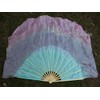 Winged Sirenny Large Single Belly Dance Silk Flutter, 45in Wide