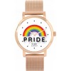 Toff London Pride Rainbow - White Dots Women's 38 mm