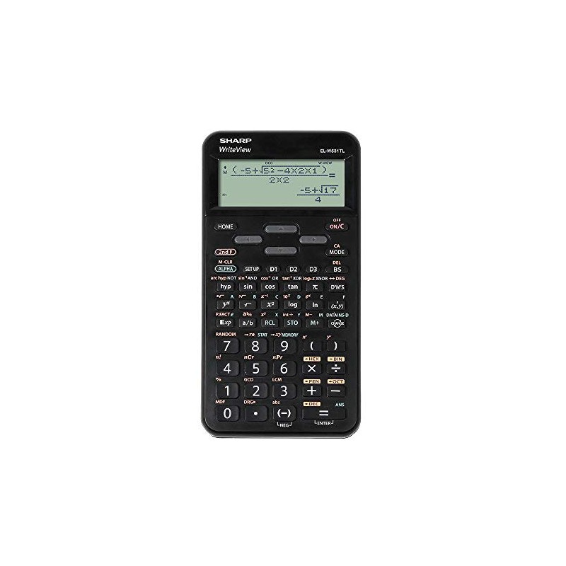 Sharp El-W531TL BK Scientific Calculator, EL-W531TLB-BK