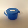 Tupperware Taza de Sopa de microondas tamaño Mediano, Color Azul