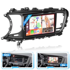 Car Radio for Kia Optima K5 2011 2012 2013 2014 2015, Car Stereo Wireless Carplay Android Auto, Android 13 System, 2+64GB, 9 Inch Touch Screen Bluetooth Car Radio GPS WiFi Dual USB SWC Backup Camera