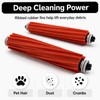 FUNFDWU 2-Pack Rubber Roller Brush, Replacement Parts Compatible with Roborock
