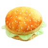 Simulation Bread Burger Shape Pillow Cute Food Plush Pillow Soft