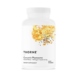 THORNE - Curcumin Phytosome 500 mg (Meriva) - Sustained Release, Clinically Studied - Supports Healthy Inflammatory Response in Joints, Muscles, GI Tract, Liver, Brain & Nerves* - 60 Servings