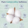 PureSoftness Disposable Face Towel, 100% Cotton, Extra Large 12" x
