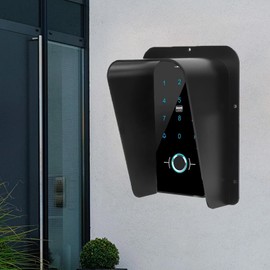 Rain Cover for Doorbell, Doorbell Cover, Door Lock Protector, Compatible with All Types of Access Control Intercoms, Door Locks and Door Handles (19.5 cm x 13.5 cm)