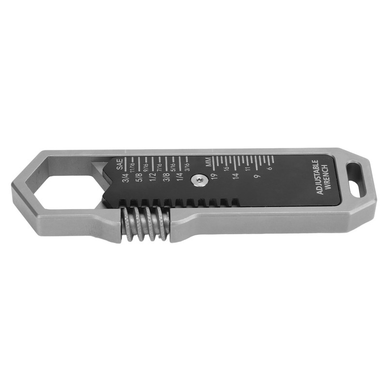 EDC Wrench 3/16 To 3/4 Inch 5 To 19mm Adjustable