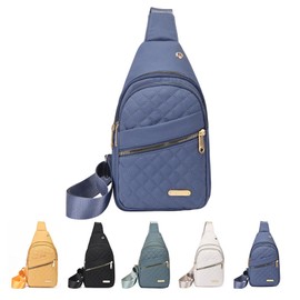 Crossbody Bag for Women and Men Casual Shoulder Sling Bag Large Capacity Sling Backpack Chest Bag for Travel Hiking