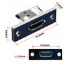 cablecc 5Pcs/Set USB 2.0 Pin Out DIY OEM Micro USB