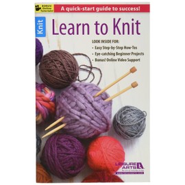 LEISURE ARTS Learn to Knit Book