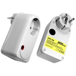 AUTH Mains Filter Universal Broadband Adapter Plug 6A 10KHz - 200MHz without Surge Protection