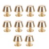 10Pcs Handbag Feet Nailhead Metal Screw-Back Cap Rivets Purse Stud