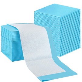 Loccmat 100 Pcs Baby Disposable Underpads,13X18 Inch Disposable Changing Pads,Absorbent Incontinence Pads,Waterproof & Leak Proof Underpad for Baby Protection,Kids,Adults,Elderly
