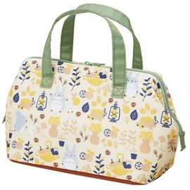 Skater (Skater) Insulated Lunch Bag with Coin Pouch, Female, Ghibli Totoro, KURASHI KGA1-A