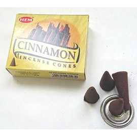 HEM Incense Cinnamon Cone Set of 3