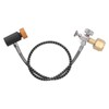 Soda Remote Hose CO2 Tank Cylinder Refilling Adapter with 24