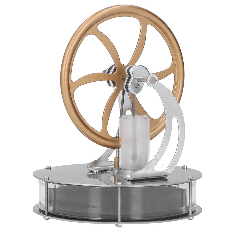 Low Temperature Stirling Engine Model DIY Interesting Stainless Steel Zinc