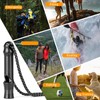 TISUR Titanium Emergency Whistle,EDC Safety Whistles Necklace Loud up to