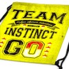 style3 Team Yellow Instinct Intuition Instinct Backpack Bag Gym Bag