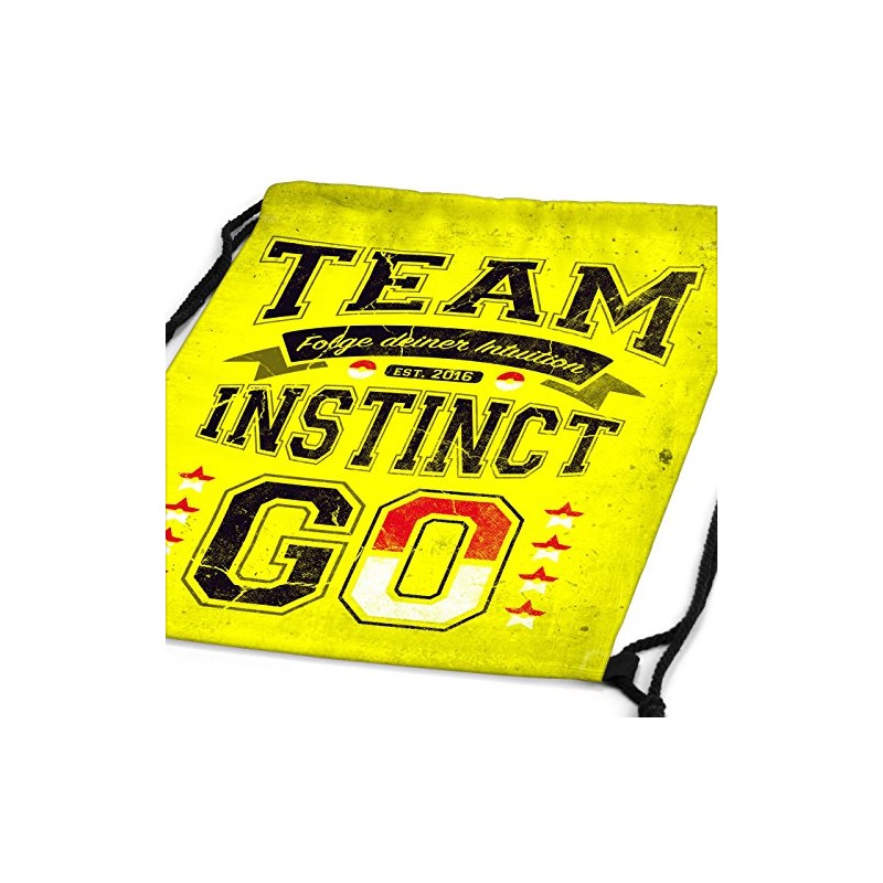style3 Team Yellow Instinct Intuition Instinct Backpack Bag Gym Bag