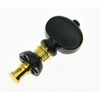 KAISH Set of 4 Gold w/Black Buttons Ukulele Tuners Tuning