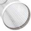 Barbecue Grilling Basket Cylinder Shaped Mesh Wire 304 Stainless Steel