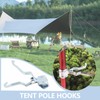 eMagTech Multifunctional Iron Camping Clamp Hooks for Tent Pole Diameter