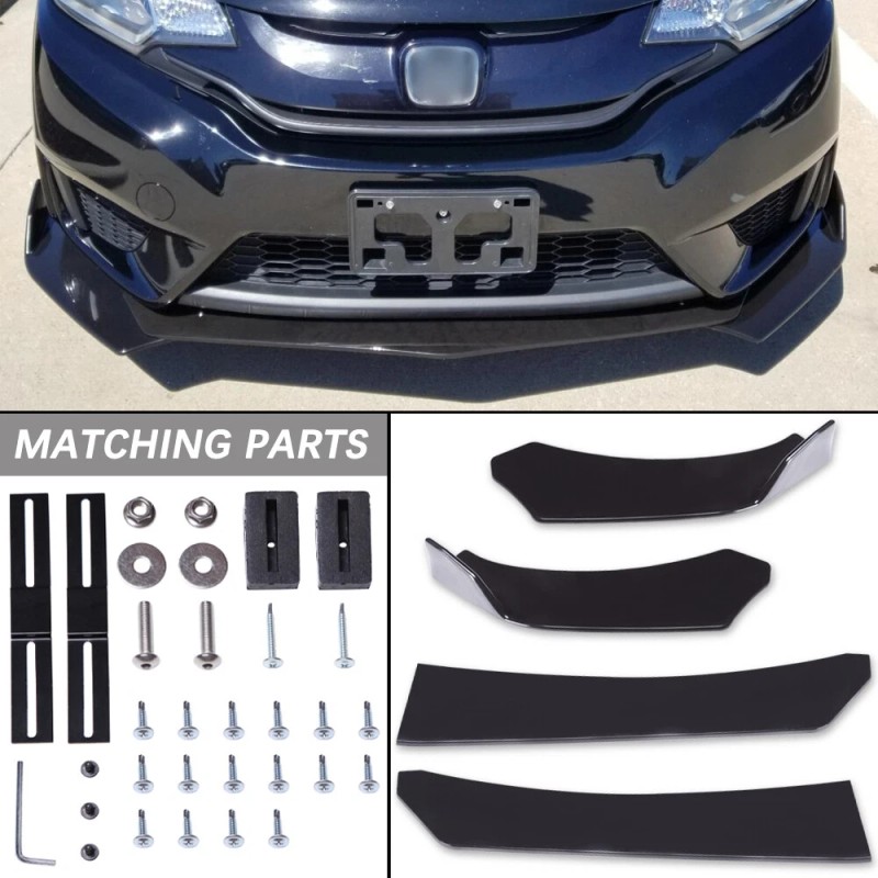 KEEPDSGN For Ford Focus RS ST Front Bumper Lip Splitter
