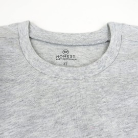 HonestBaby Multipack Long Sleeve T-Shirts Tee 100% Organic Cotton Infant Baby, Toddler, Little Kids Boys, Girls, Unisex, 10-Pack Rainbow Blues