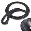 Kalevel 2 Pcs 12 Inch Speaker Surround Rings Rubber Repair