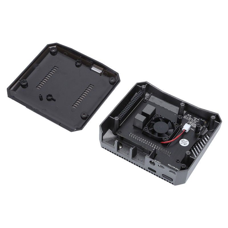 For Raspberry Pi 4B Case Mini Computer Aluminum Alloy Shell