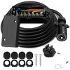 8Ft 7 Way Trailer Plug with Junction Box, 7 Pin