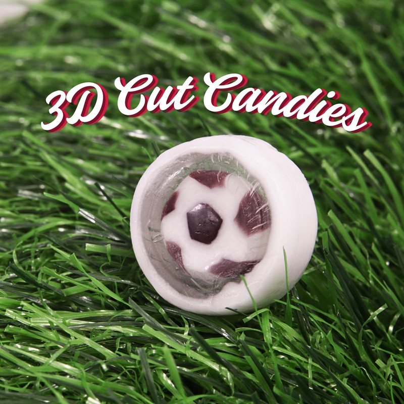 Soccer Ball Candy, Individually Wrapped Sports Treats, Bulk Team Party