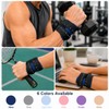 CyberNexus Ultra-Thin TFCC Wrist Brace, 3D Gel Pad, Navy Blue,