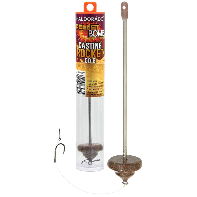 Haldorádó Pellet Bomb Fishing Bait, Mango Flavour, Slow Release Formula,