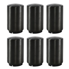 Cinkyou 6 Paquetes Destapador de Cerveza, Abridor de Botellas Automático de Acero Inoxidable con Imán Que, Abridor Automático Con Tapa Magnética, No Daña las Tapas, Color Negro